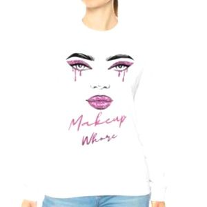 Makeup whore sweatshirt L/XL